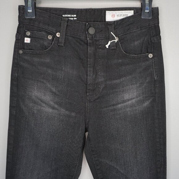 New AG Alexxis Slim High-Rise Vintage Straight Jeans in 2 Years Dropout size 25 - Picture 5 of 16
